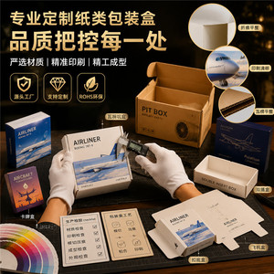 Caja de embalaje de papel personalizada Qiaoyi, caja de regalo para cosméticos de cartón de 250 g/m² con impresión y plegado de precisión para uso minorista - Product Image 1