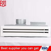 Système de canalisation d'air chaud Hvac diffuseur linéaire de Co2 avec plénum électrique diffuseur d'air enfichable diffuseurs VAV pour projets Hvac