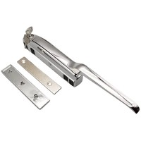 Poignée de porte magnétique moderne en alliage de zinc, acier inoxydable 304, rotation à 180° pour congélateur, réfrigérateur, armoire – Installation facile