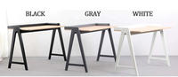 Conception minimaliste moderne nordique ordinateur noir Station de travail Table d'étude étudiant bureau d'écriture
