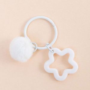 Llavero de Estrella Pequeña, Llavero de Acrílico Color Caramelo, Llavero de Pentagrama, Llaveros Bonitos para Mujeres, Hombres, Llaves de Coche, Regalos - Product Image 4