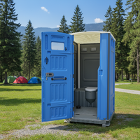 Toilettes portables Urbale Chemical au design moderne pour usage extérieur, remorques sanitaires, toilettes mobiles en plastique