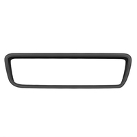 Kit Trim Dasbor Silikon untuk Tesla Model 3/Model Y Bingkai Interior Anti-Tabrakan Full Surround Kaca Spion 2021-2023