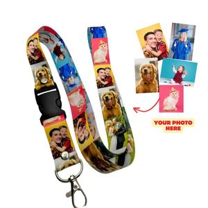 Custom Full Color Polyester <b>Lanyard</b> with Buckles Both Sides Accessorized-<b>for</b> Festival Party Customization <b>Lanyard</b> - Product Image 3