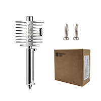Kit Hotend Bamboo A1 Rakitan Hotend Asli dengan Nosel Baja Keras 0.2/0.4/0.6/0.8mm untuk Bagian Printer 3D A2L A1 Mini