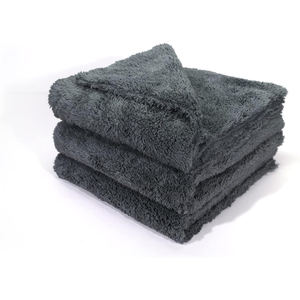 Toallas de Microfibra sin Bordes para Lavado de Autos, 550GSM, 1 Paquete de 40*40, Súper Absorbentes, Suaves, de Terciopelo Coral, para Detallado y Pulido de Autos - Product Image 1