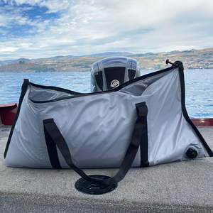 Sac isotherme pliable 24L en TPU pour la pêche, étanche, anti-fuite, épais, pour la conservation des aliments frais, réfrigérateur souple pour la pêche en mer et la pêche sur roche, avec compartiment pour glace - Product Image 2