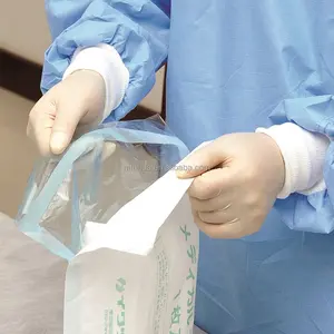 Tıbbi sterilizasyon kesesi ambalaj otoklav buhar/EO dezenfeksiyon HS5060 500mm * 600mm OEM özelleştirilmiş fabrika tedarikçisi
