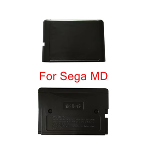 Carcasa de Plástico de 16 Bits para Tarjeta de Juego MD para Sega <span class=keywords><strong>Mega</strong></span> <span class=keywords><strong>Drive</strong></span> para Cartucho Genesis, Cubierta Transparente de Repuesto - Product Image 1