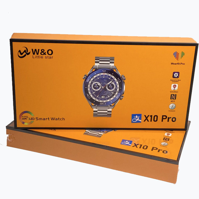 2023 New X10PRO 2.01in Series 8 Heart Rate Nfc Smartwatch Compass Smartwatch X10PRO with Wireless Charger Reloj Intelligent
