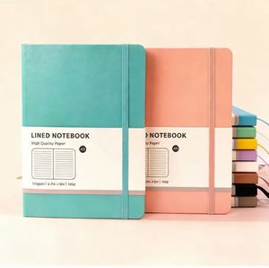 สมุดบันทึกปกแข็ง/ปกอ่อน หนัง PU ขนาด A5 A6 A4 พิมพ์โลโก้ตามสั่ง สำหรับใช้เป็นไดอารี่/แพลนเนอร์ พร้อมโลโก้เพื่อการส่งเสริมการขาย - Product Image 2