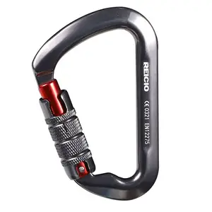 2021 New Aviation Aluminium Carabiner quickdraws 30KN D-Shape Climbing Carabiner Autolocking