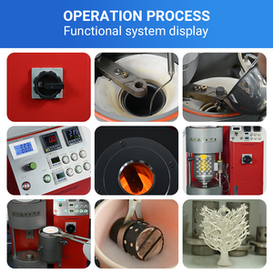 Máy đúc chân không mini 1KG, máy đúc vàng tự động, máy đúc đồ trang sức - Product Image 5