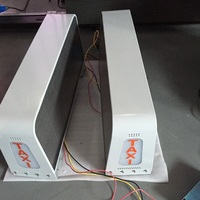 LED Taxi Top Publicité Double Face Grande Taille Ordinaire Mobile Car led Panel Show Video Advertising