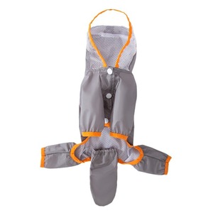 Imperméable solide pour <span class=keywords><strong>chien</strong></span>, transfrontalier, avec panneau transparent à bords mats et ouverture pour la queue, pour chiens de petite/moyenne taille (races Teddy) - Toutes saisons - Product Image 3