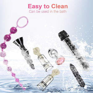 SM Adult Sex Toys <b>Vibrating</b> Anal Plug Set <b>for</b> <b>Men</b> and Women Masturbation 10-Piece Model - Product Image 5