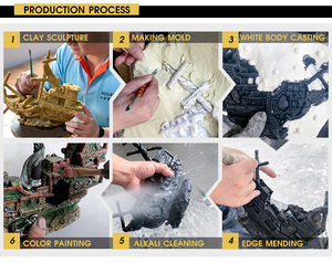 Décoration de terrarium en résine d'arbre, bois creux, cachette réaliste, souche d'arbre pour reptiles - Product Image 6