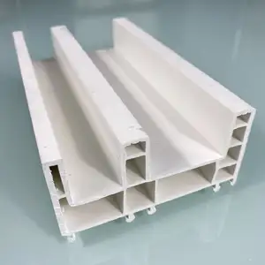 factory extrusion 60/80 sliding series plastic windows and doors frame upvc/pvc profiles for window and door 80mm