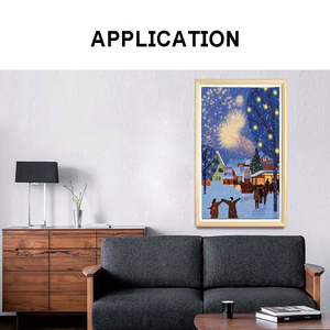 43 "बड़े आकार की कला स्क्रीन चित्र कला nft 4k वीडियो डिस्प्ले गैलरी वाईफाई वॉलेट क्रिप्टो एंड्रॉइड एलसीडी डिजिटल फोटो फ्रेम - Product Image 6