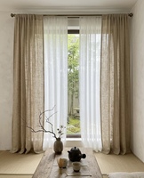 Collection complète de rideaux transparents sur mesure, styles multi-tissus, draperies pour fenêtres, toutes occasions, pour la décoration intérieure de la maison et des hôtels