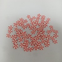 Hete Verkoop Diy Accessoires Pepermunt Spiraal Plakjes Vorm Polymeer Klei