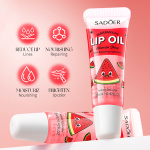Set di Oli Labbra Idratanti e Illuminanti SADOER: Avocado, Uva, Limone - Riparazione Profonda per Labbra Secche e Screpolate, Attenua le Rughe Labiali - Product Image 2