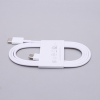 Câble USB Type C 25W PD à charge rapide en TPE de 1 m pour iPhone 15 Pro Max, ordinateur portable, accessoires mobiles, câble de données C2C (vente en gros)