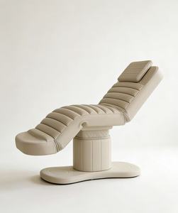 Union Win Table de massage électrique esthétique en métal moderne, avec fonction de fauteuil-lit, pour extensions de cils courbés sur mesure, pour salon de beauté - Product Image 3