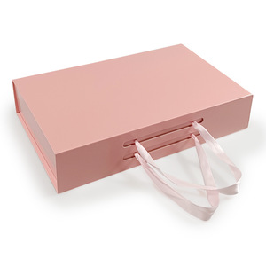 Caja de Embalaje Plegable Económica, Tipo Concha, Portátil, para Ropa y Ropa Interior, Rígida, Gruesa, Magnética, con Asa, para Regalo - Product Image 4