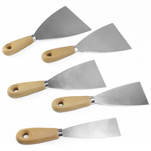 Putty Knife Carbon Steel Standard End Handle Smooth Wall Paint Diy Tool - Product Image 2