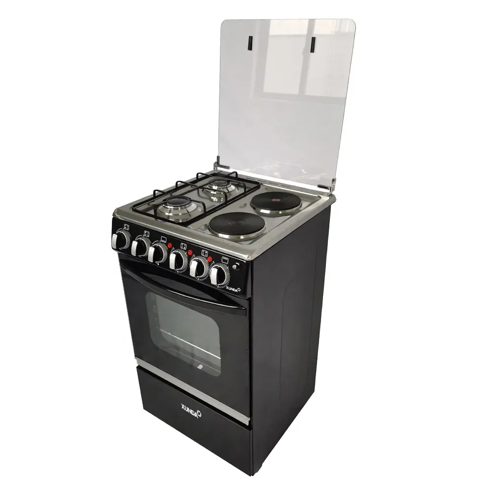 Xunda CKDSKDコンビネーション中山ガスと電気ストーブ炊飯器オーブン付き