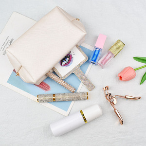 Bolsa de Maquillaje al por Mayor con su Logotipo, Bolsa de Almacenamiento Portátil de Colores, Bolsa de Viaje de Maquillaje Personalizada para Mujer - Product Image 2