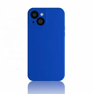 Liquid Silicone Gel Rubber Phone 6.1 inch Shockproof Case for iPhone14 iPhone 13 12 11 Mini Pro Max Promax
