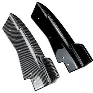 BMW X3 G01 LCI M Sport Rear Corner Deflector Carbon Fiber Texture ABS Weather Shield Exterior Modification 2022+ - Product Image 5