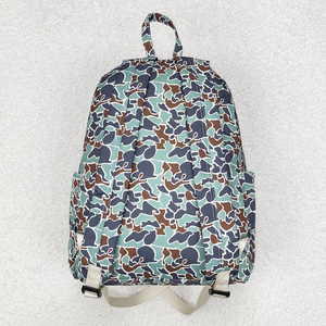 Camo Duck Print Boy Backpack Cute Boy Children Bookbag Matching <b>Lunch</b> Box <b>Set</b> Wholesale Student Backpacks - Product Image 3