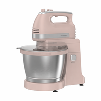 Nouvelle batteuse planétaire électrique classique avec 5 vitesses, 300W, bol mélangeur en acier inoxydable de 3,5L pour la cuisine et l'usage domestique