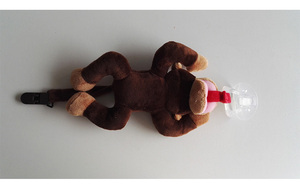 Ciuccio per neonato giocattolo ciuccio per neonato con ciuccio all'ingrosso giocattolo scimmia di peluche - Product Image 5