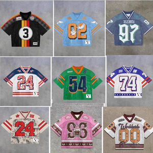 Nueva Camiseta Deportiva Transpirable Personalizada de Fútbol Americano con Estampado Digital 3D de Moda 2026 - Product Image 1