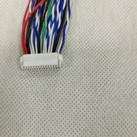 Câble torsadé en cuivre étamé style OEM 20 broches pour mise à niveau radio Android, faisceau de câblage LVDS anti-interférence pour signal