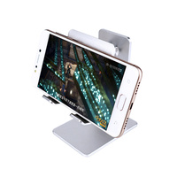 Support de téléphone à base lestée 220g, en aluminium durable, anti-tremblement pour bureau – Meilleure vente