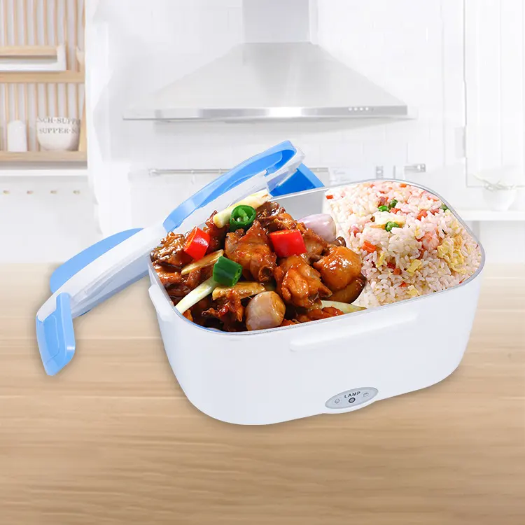 Groothandel Custom Multi-gekleurde Quadrate, Lekvrij Watervrij Verwarming Thermo Elektrische Eco Vriendelijke Lunch Box/