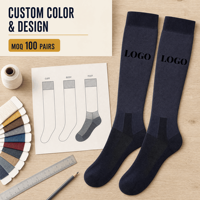 Chaussettes d'équitation personnalisées, chaussettes pour bottes d'équitation, chaussettes d'entraînement équin unisexes, fourniture OEM |   Chaussettes d'équitation |   Chaussettes pour bottes d'équitation