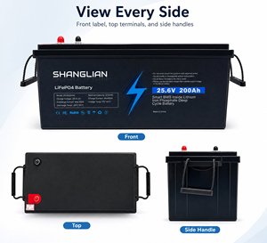 แบตเตอรี่ LiFePO4 25.6V 200Ah 5120Wh กระแสไฟสูงสุด 200A ชาร์จ/ดิสชาร์จ พร้อมระบบ Smart BMS ในตัว สำหรับระบบโซลาร์เซลล์แบบออฟกริด - Product Image 1