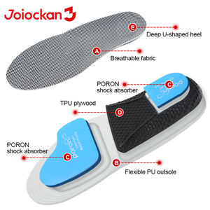 Plantillas Deportivas Transpirables de PU, TPU y Poron, con Absorción de Impactos, Soporte de Arco, Antibacterianas, Duraderas y Antideslizantes - Product Image 5