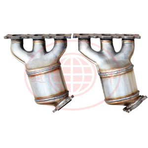 Convertisseur catalytique d'échappement YueYang, prix usine, Euro4, acier inoxydable S409, ajustement universel, garantie 1 an, Land Rover - Product Image 3