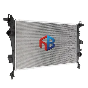 52009105 CU13535 Harga Kompetitif Suku Cadang Mobil Kinerja Tinggi Aluminium Brazing Radiator untuk Jeep Renegade /Fiat 500X