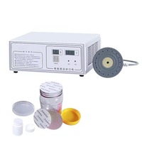 Scelleuse à induction semi-automatique électrique de bureau DGYF-S500A pour bouteilles de boissons et sacs, paramètres réglables, en aluminium
