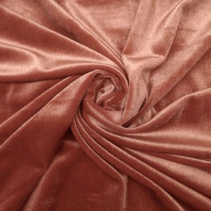 Tissu en velours doux de luxe pour vêtements de mode, ameublement, projets de couture, texture lisse et brillante, textile pour robes - Product Image 2