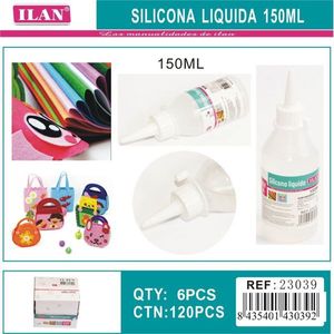 Silicone liquido Ilan 150ml per artigianato e progetti fai-da-te - Product Image 3