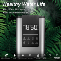 Tendance Plus Lourd Brume Chaude Sortie 13L Ultrasonique Stand Humidificateur D'air Humidificateur De Sol Grande Grande Taille Humidificateur